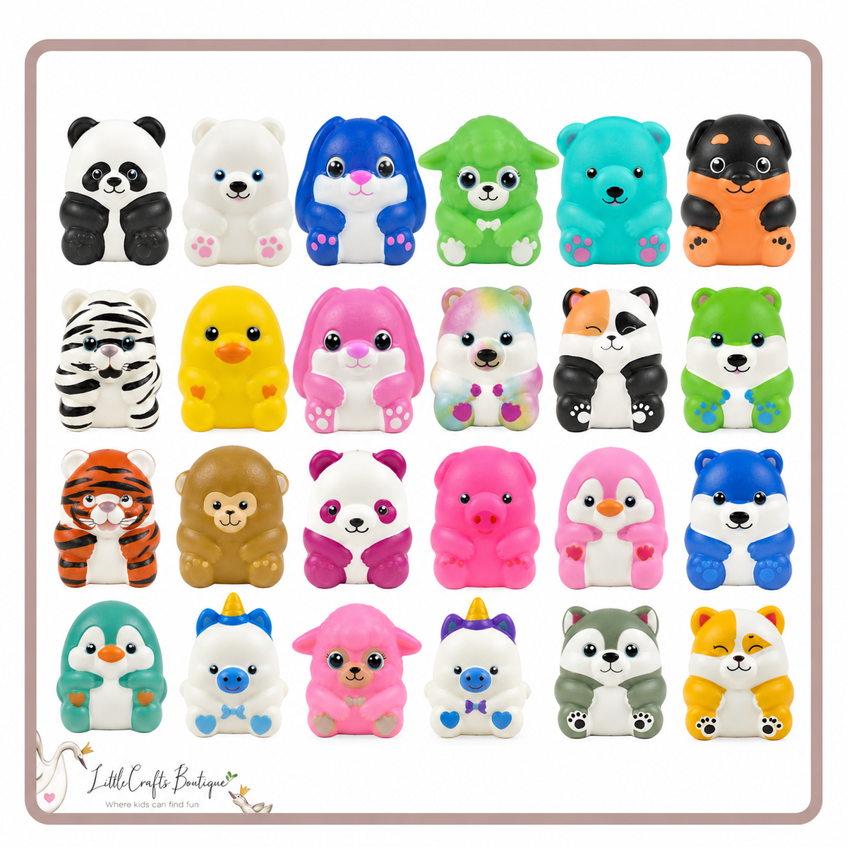 Squish animals
