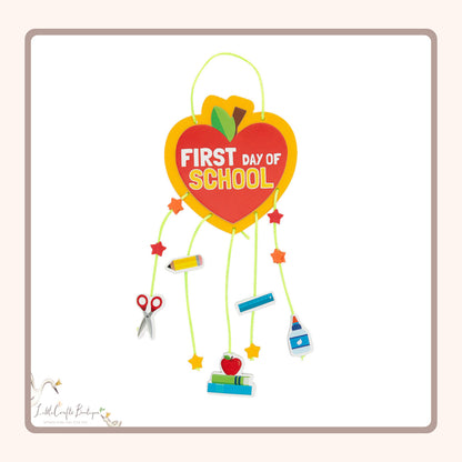 1ST DAY OF SCHOOL HANGING CRAFT KIT