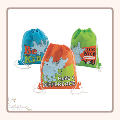 Kindness Drawstring Bag