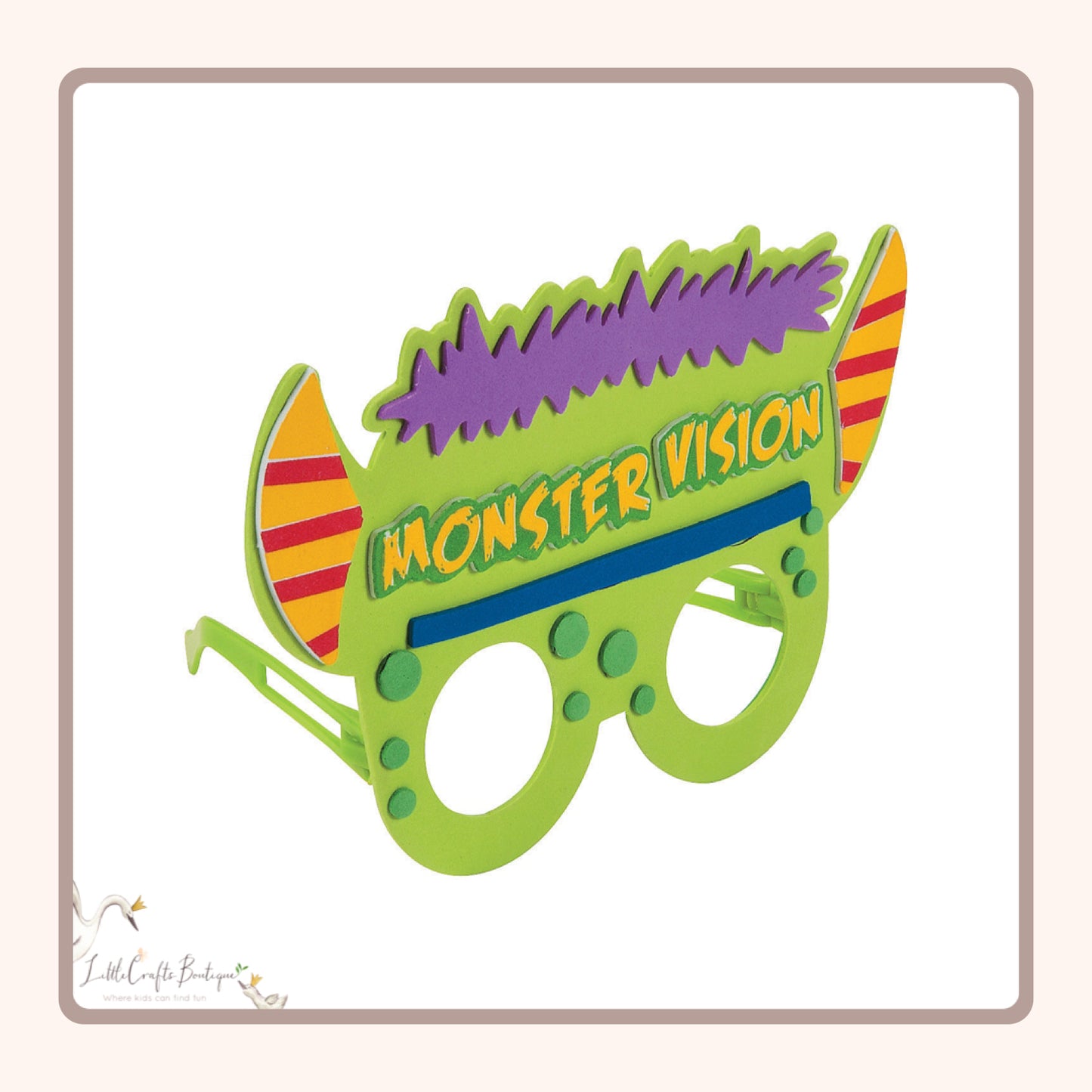 MONSTER FOAM GLASSES CRAFT KIT