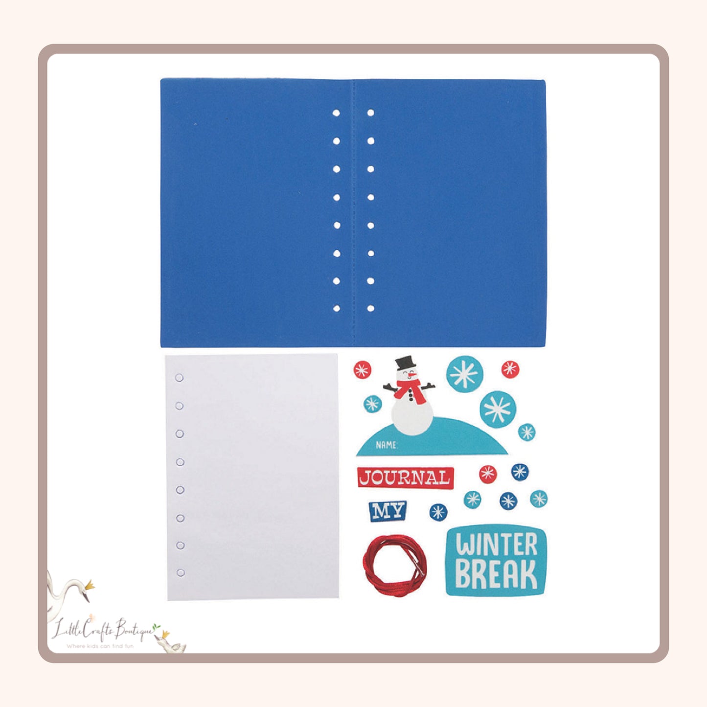 Winter Vacation Journal Craft Kit