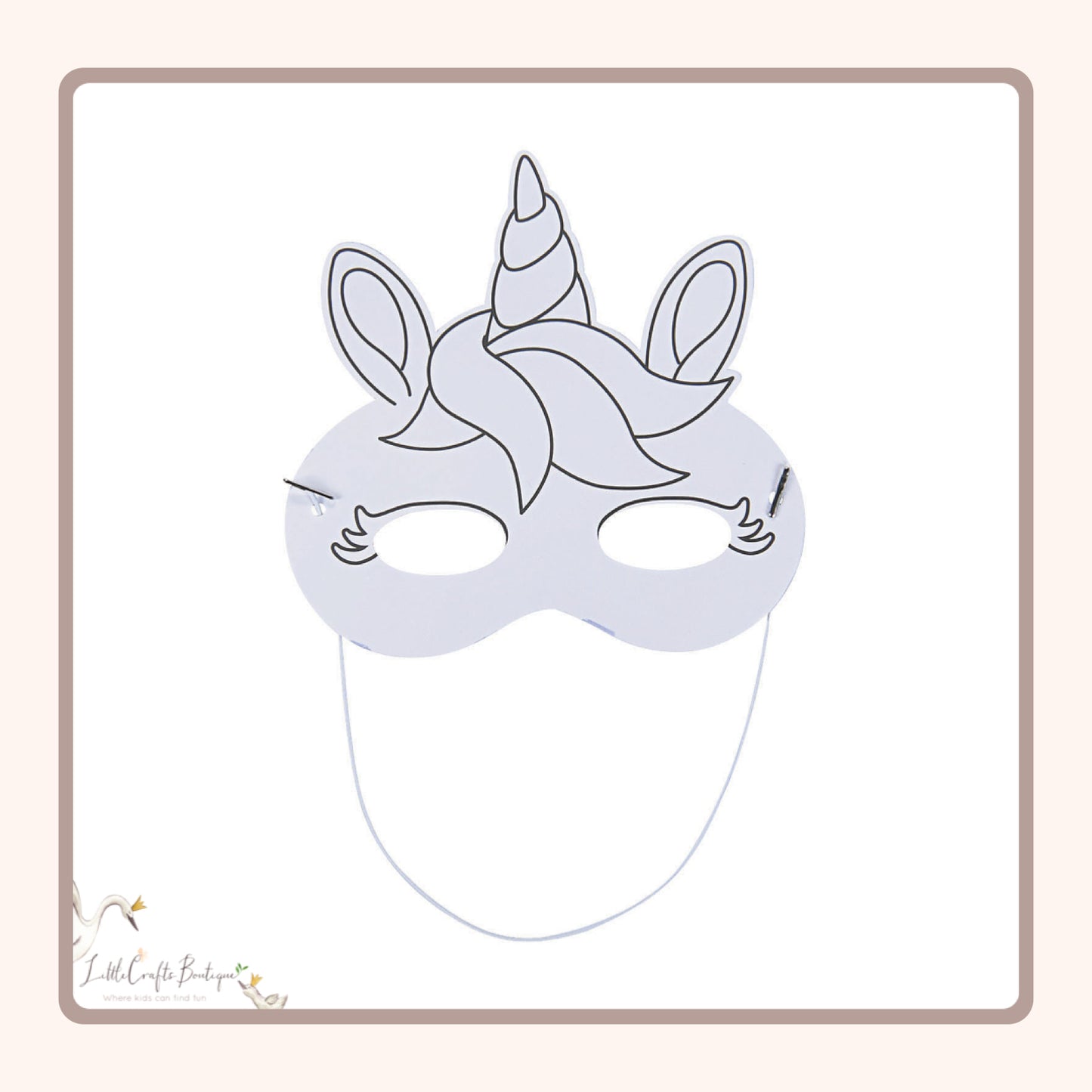 CYO Unicorn Mask craft kit