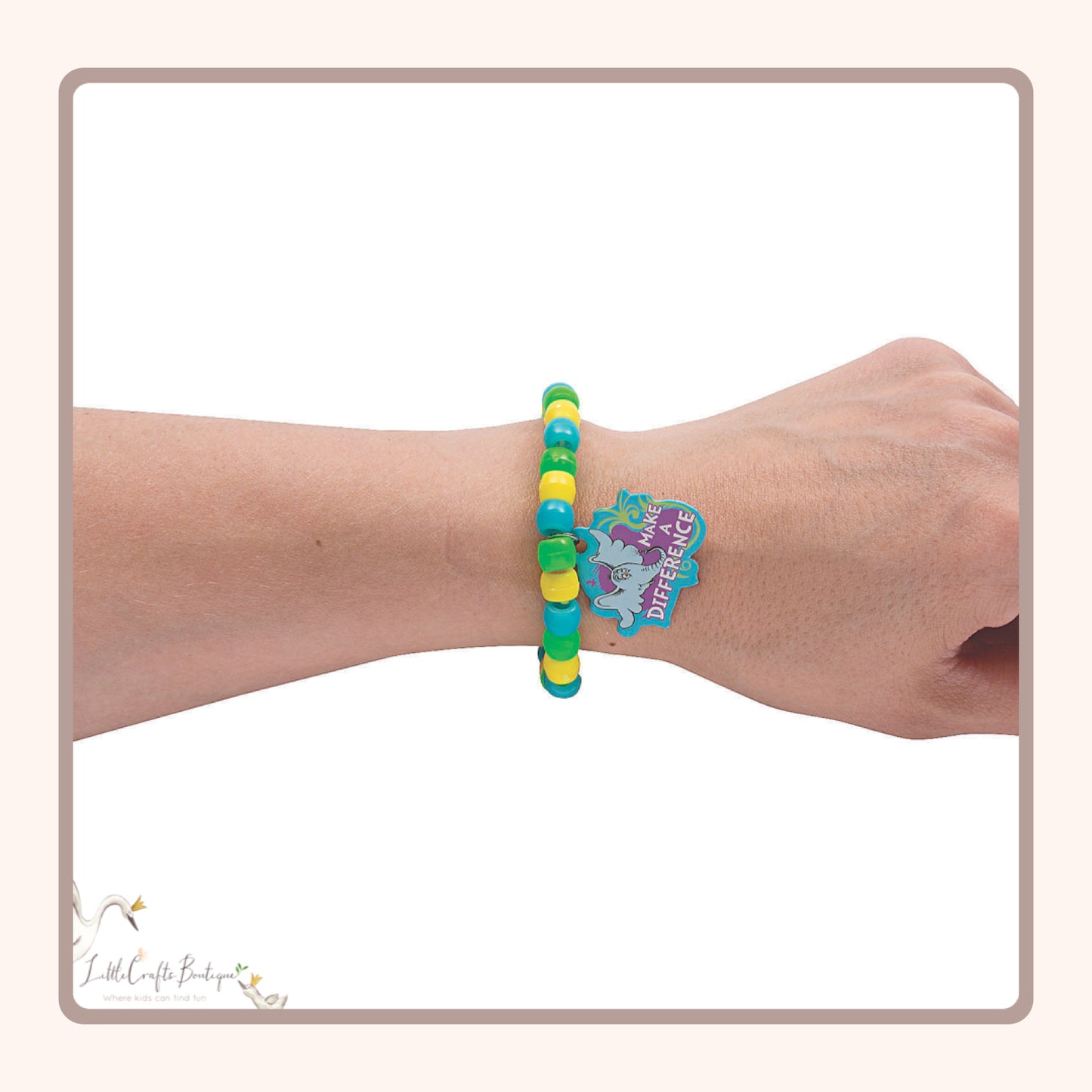 DR SEUSS HORTON KINDNESS BRACELET CRAFT KIT