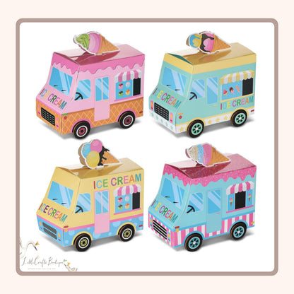 Ice cream car box - 8Pc