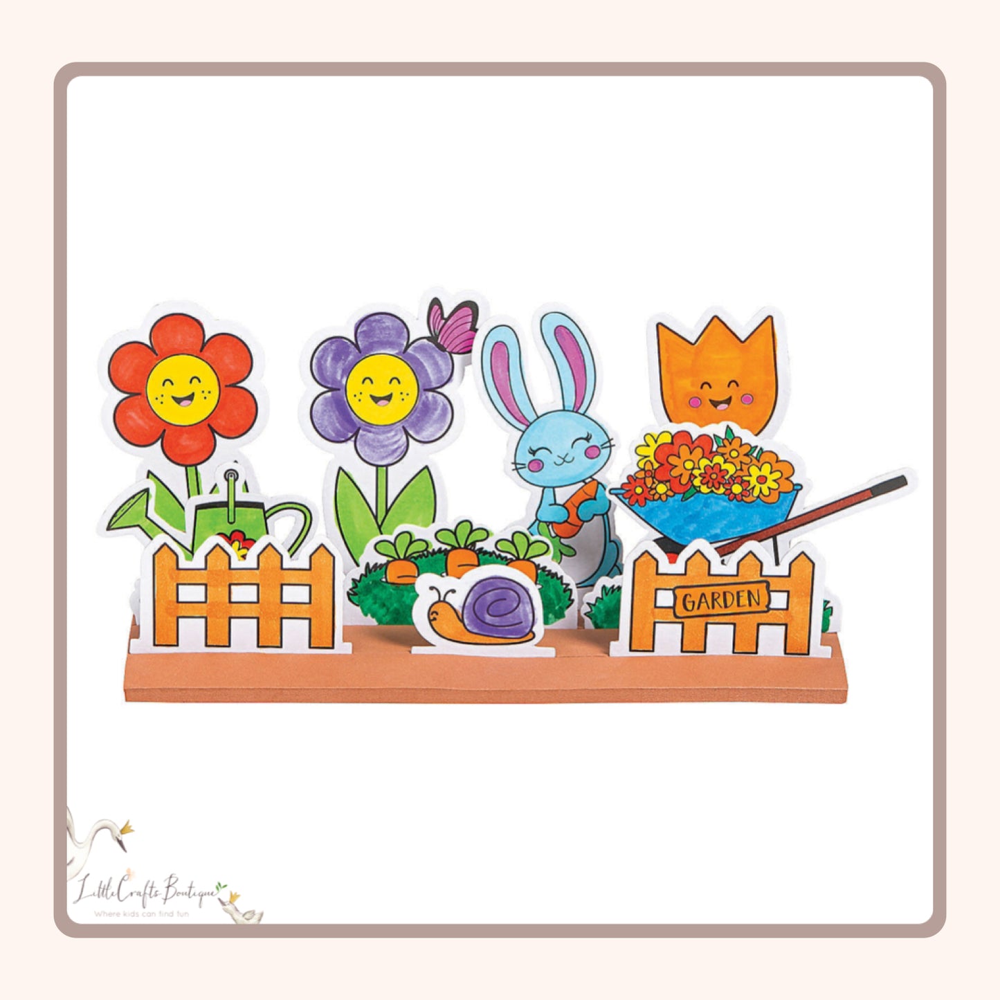 CYO 3D Spring Garden Craft Kit