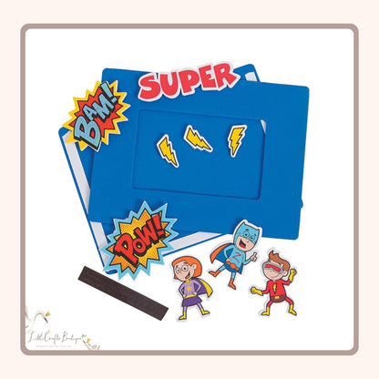 Superhero Picture Frame Craft Kit