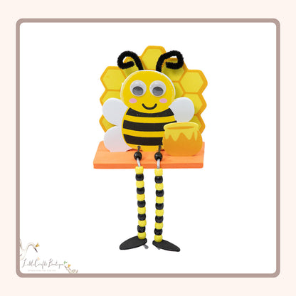 Bee with Hanging Legs Craft Kit