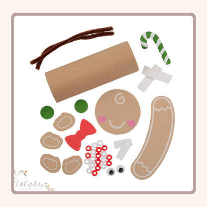 Gingerbread Tube Craft Kit