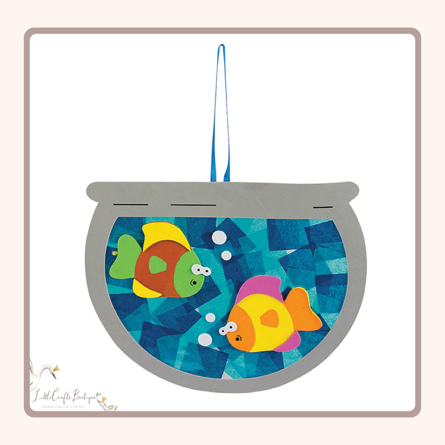 Tissue Paper Fishbowl Craft Kit