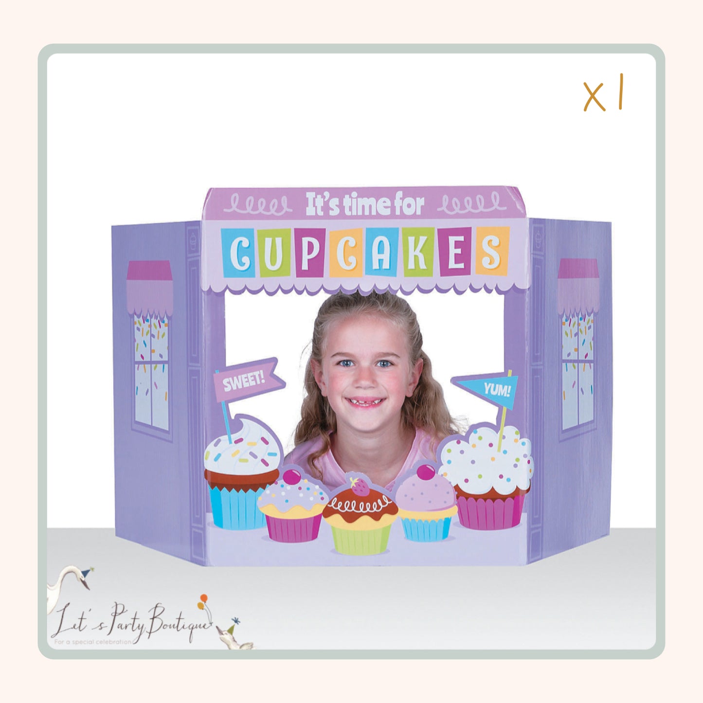 Cupcake party set for 8