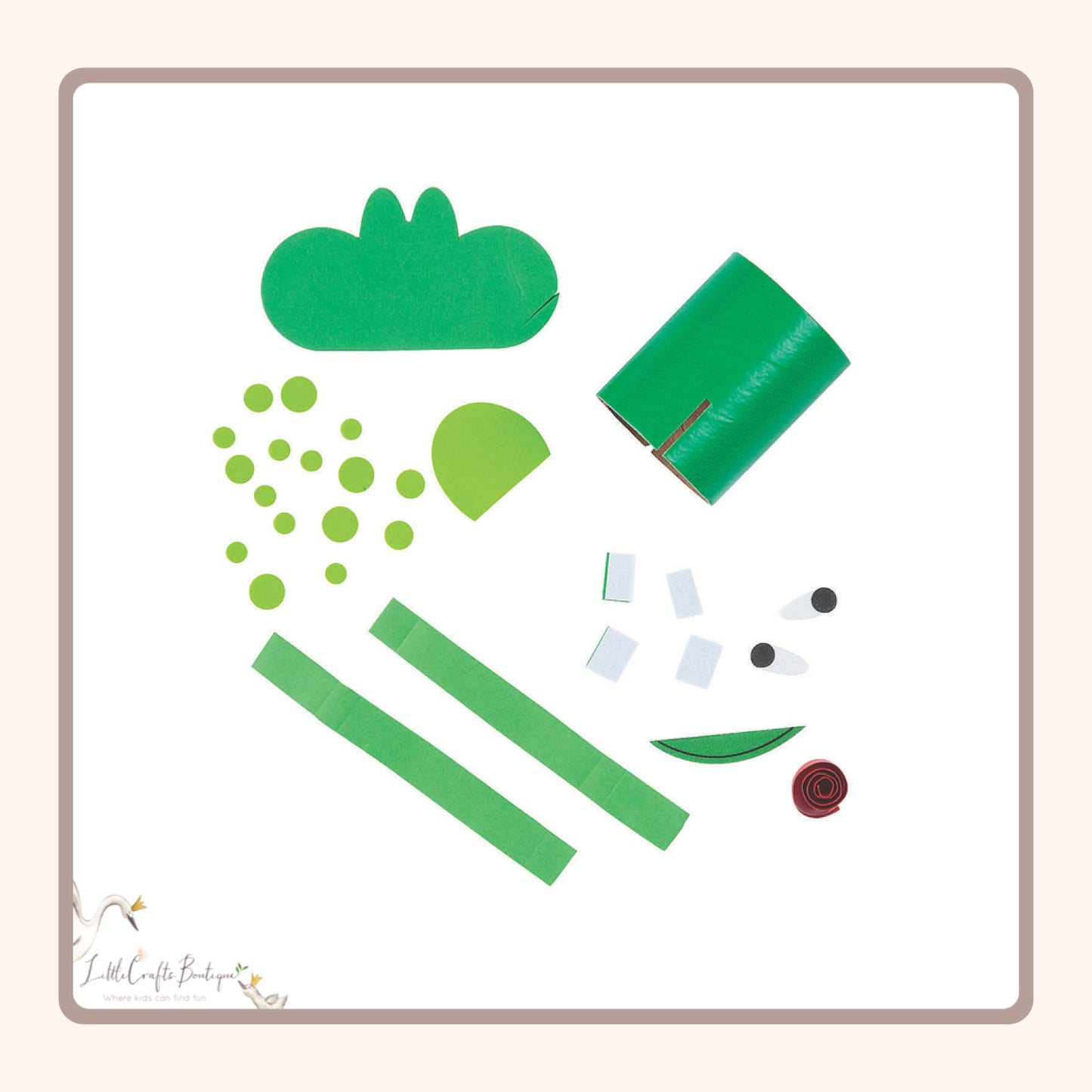 FROG CRAFT TUBE CRAFT KIT