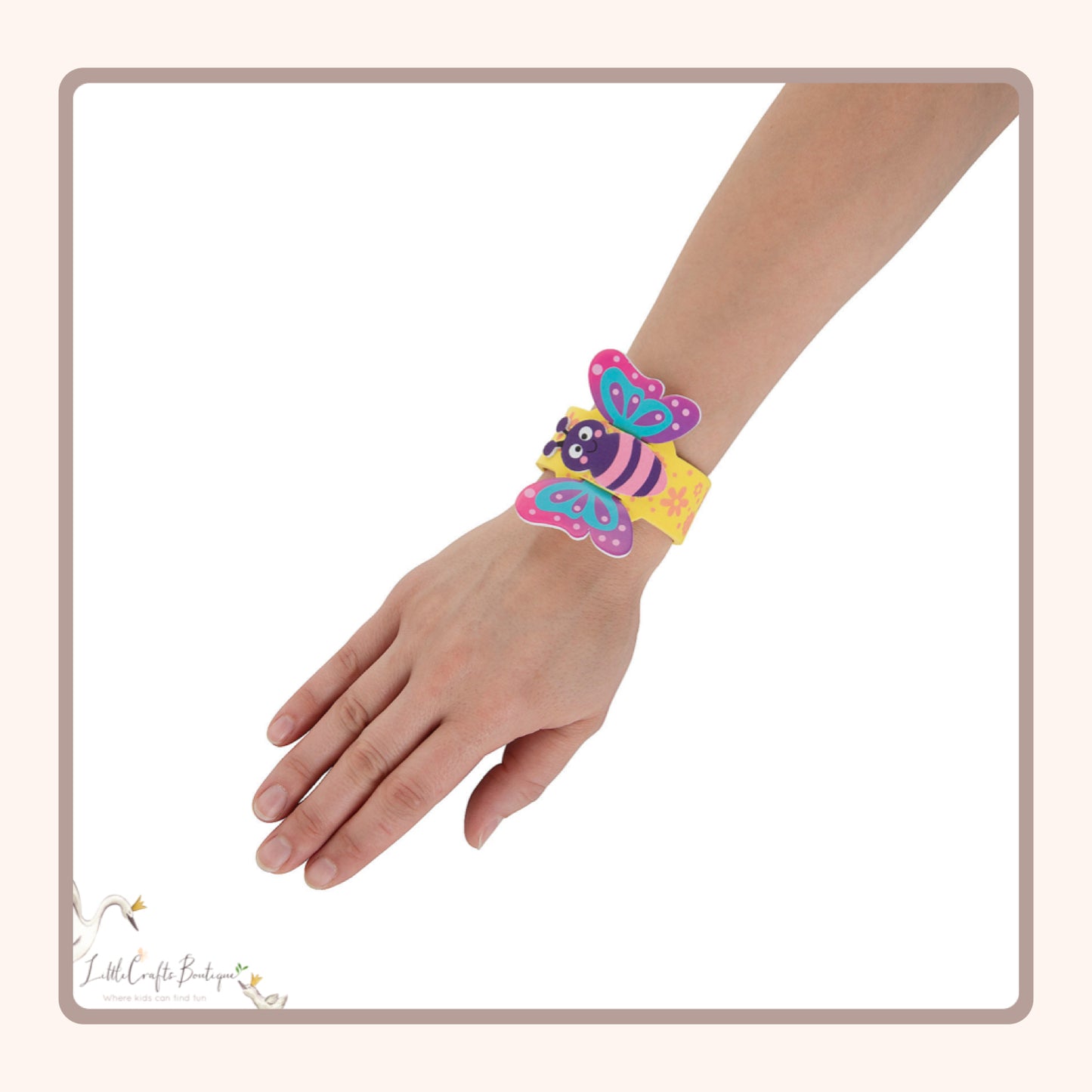 BUTTERFLY FOAM BRACELETS