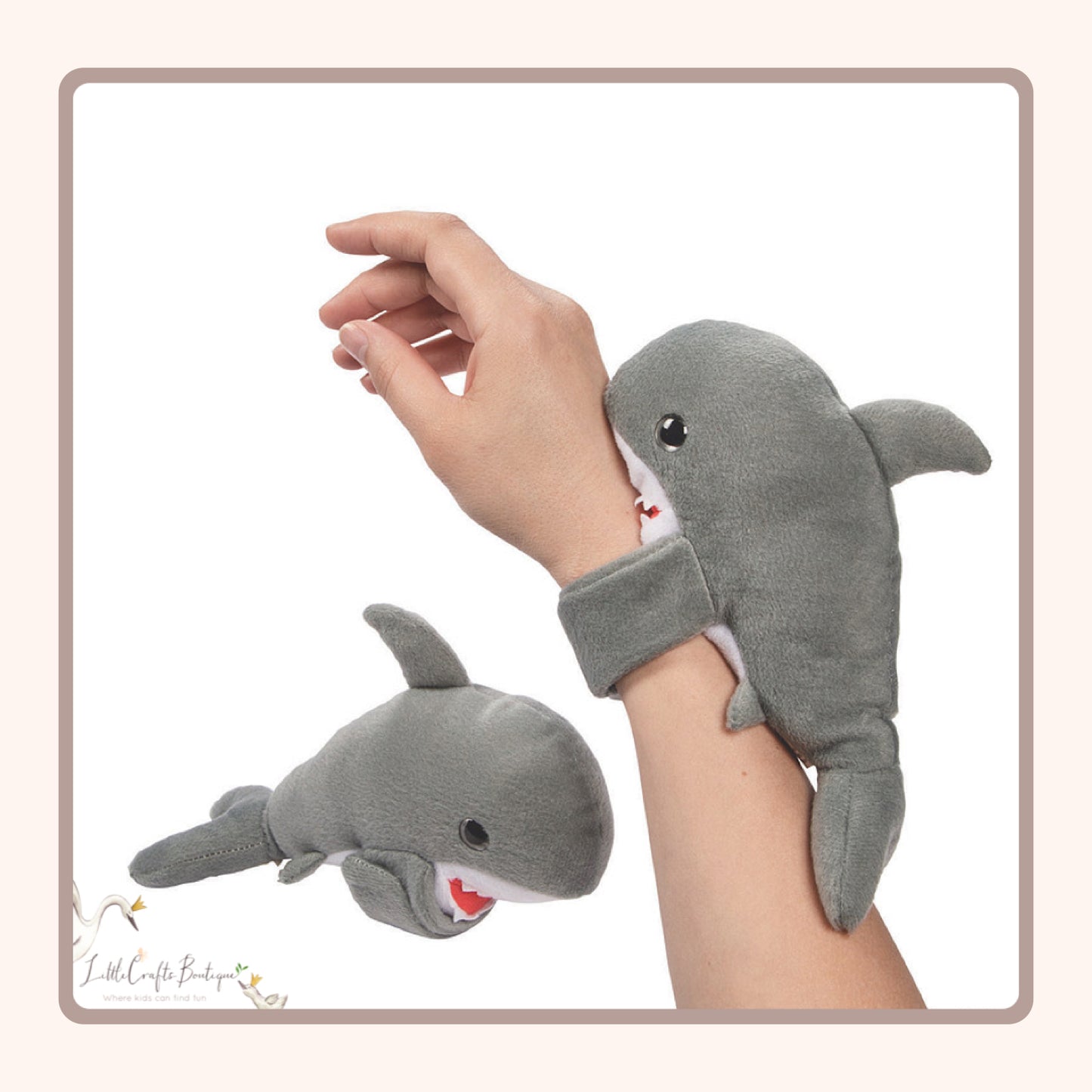 PLUSH HUGGING SHARK