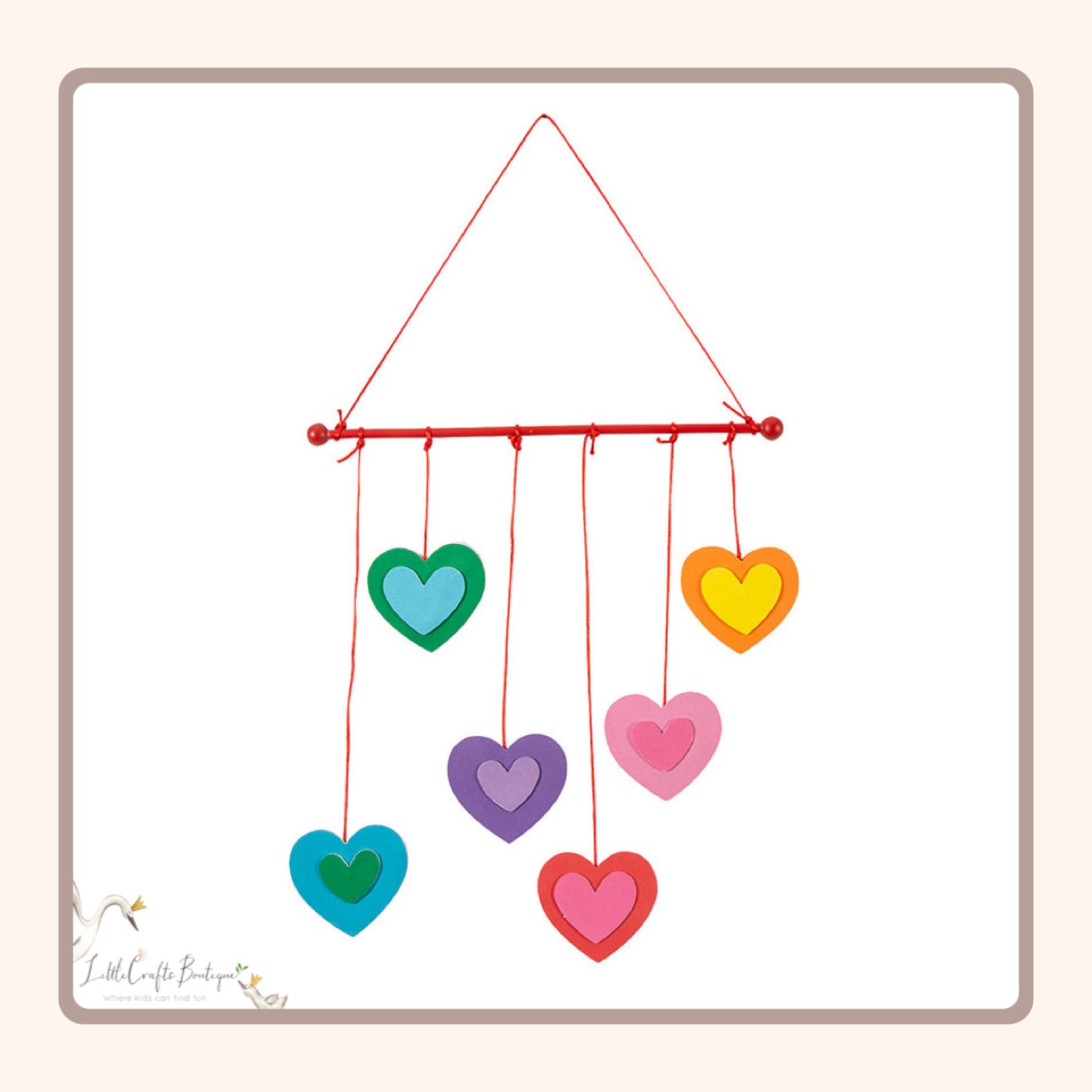 Hanging Heart Craft Kit