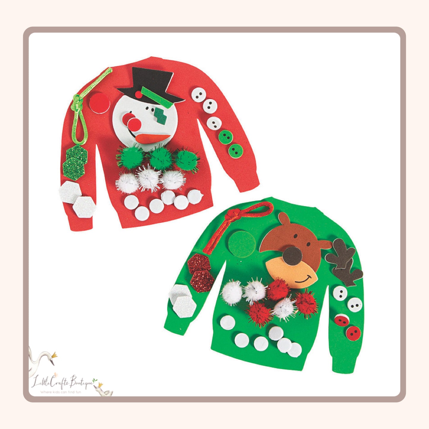 Ugly Sweater Craft Kit