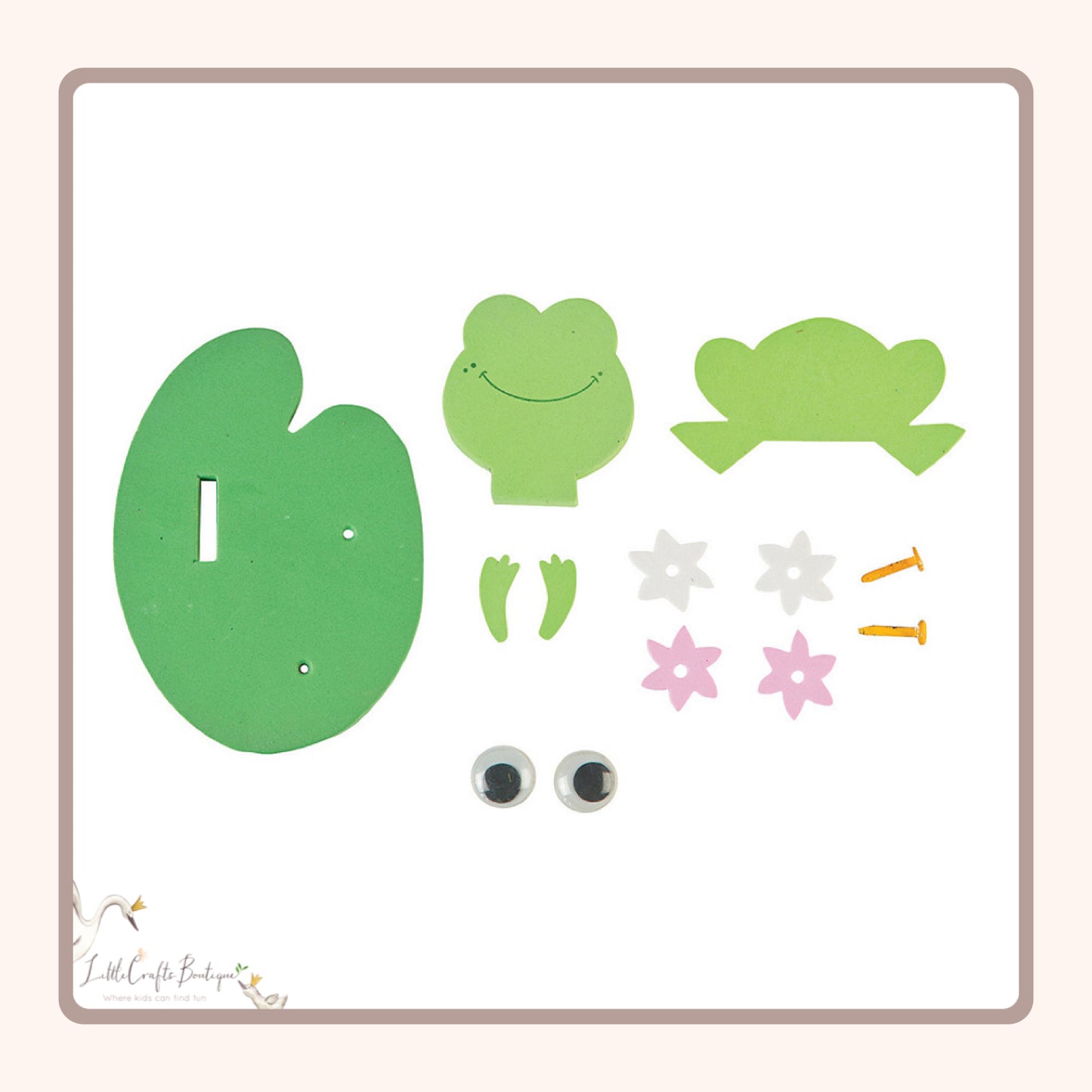 3D Floating Frog Craft Kit
