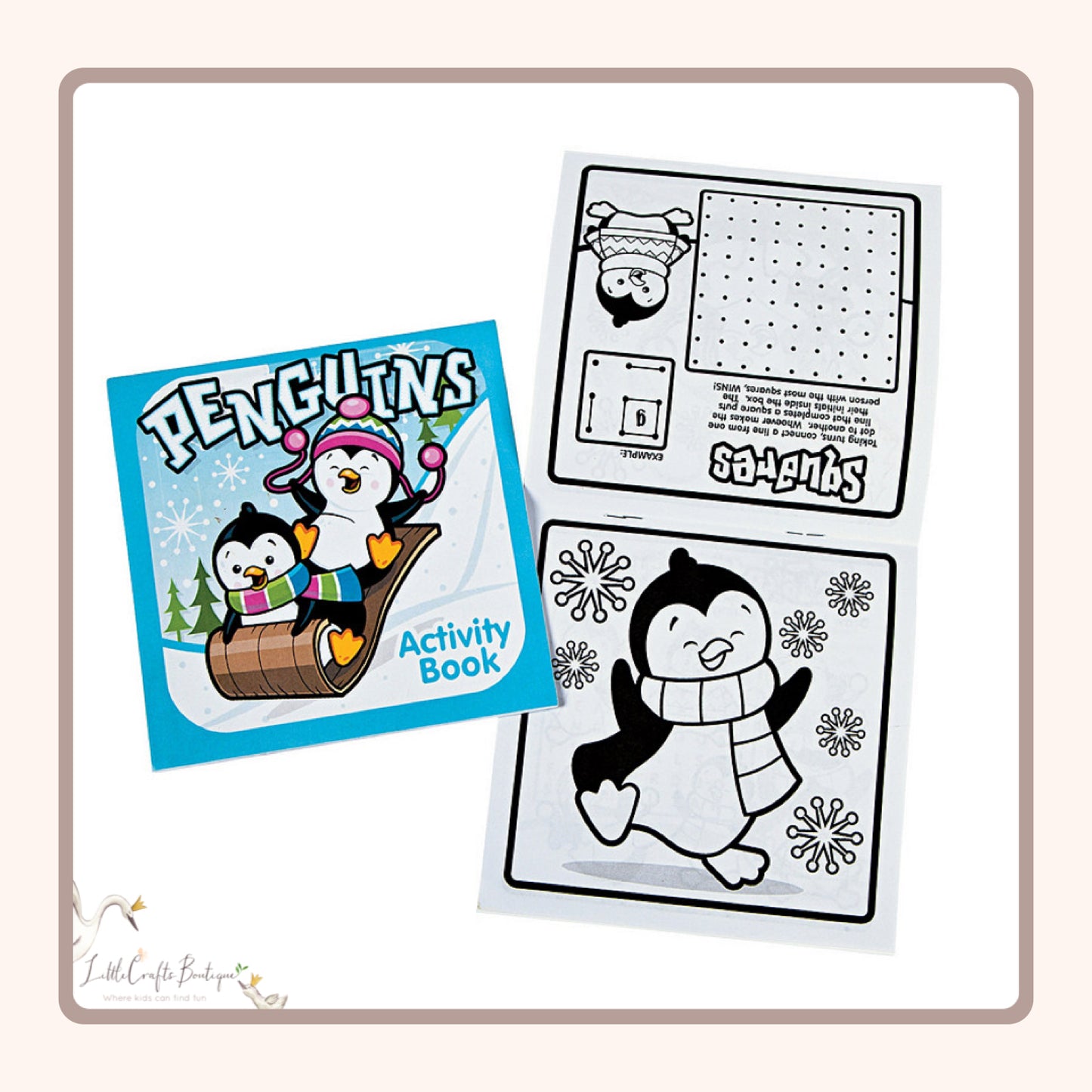 Winter Fun & Games Activity Book