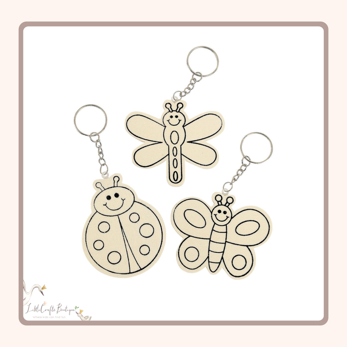 CYO WOOD BUG KEYCHAINS