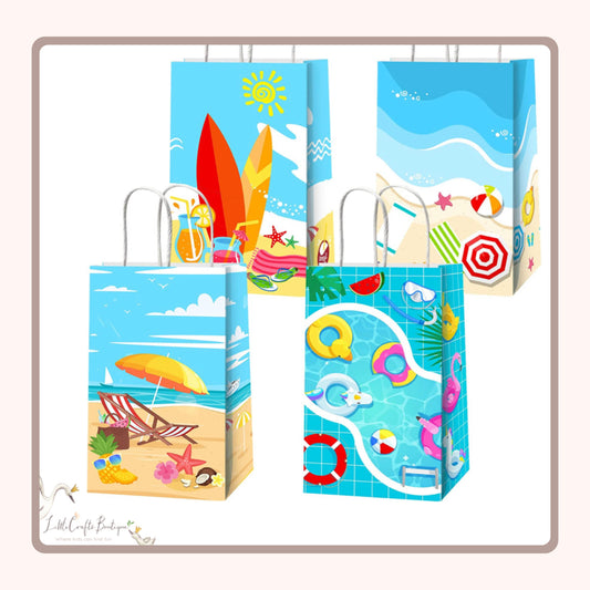 Summer paper bag - 16Pc