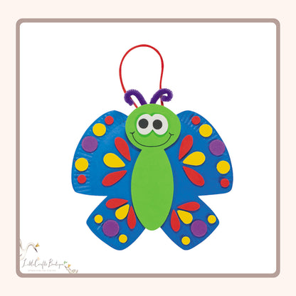 BUTTERFLY PAPER PLATE CRAFT KIT