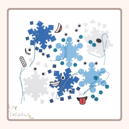 Goofy Snowflake Craft Kit