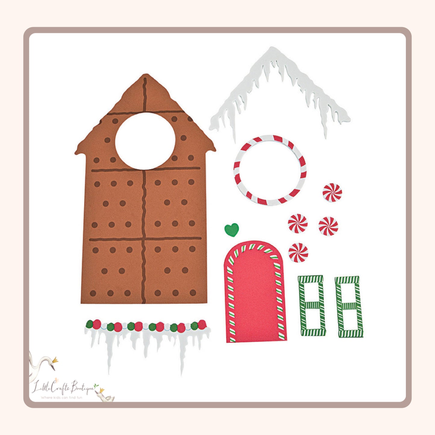 Gingerbread Doorknob Hanger Craft Kit