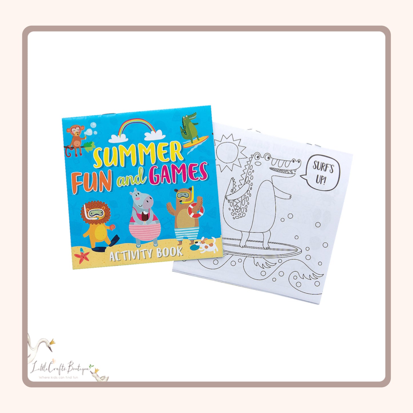 Summer Fun & Games Activities Book