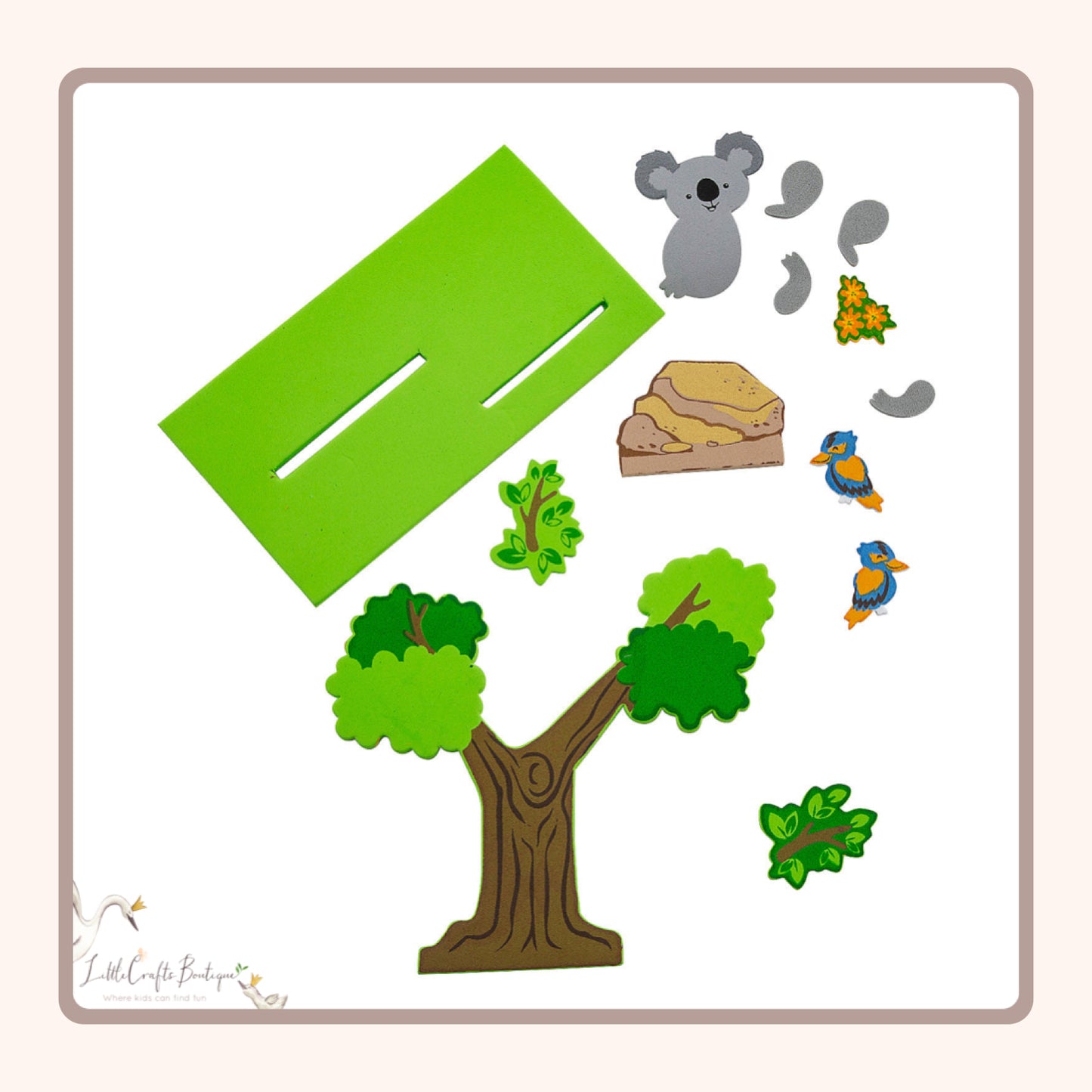 3D Koala Craft Kit