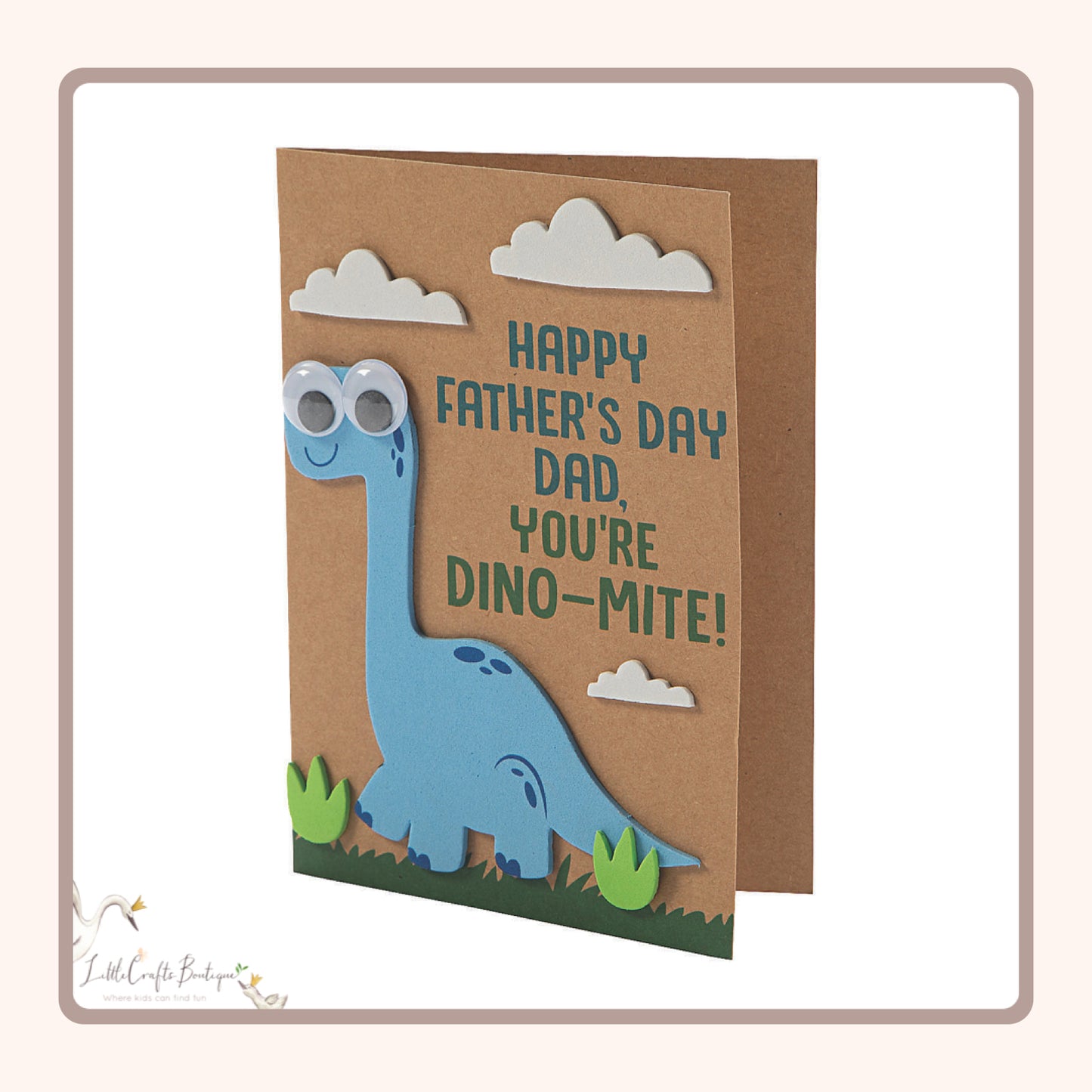 DINO-MITE DAD CARD CRAFT KIT