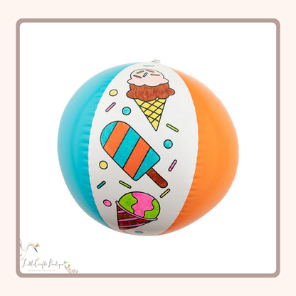 CYO ICE CREAM BEACHBALL CRAFT KIT