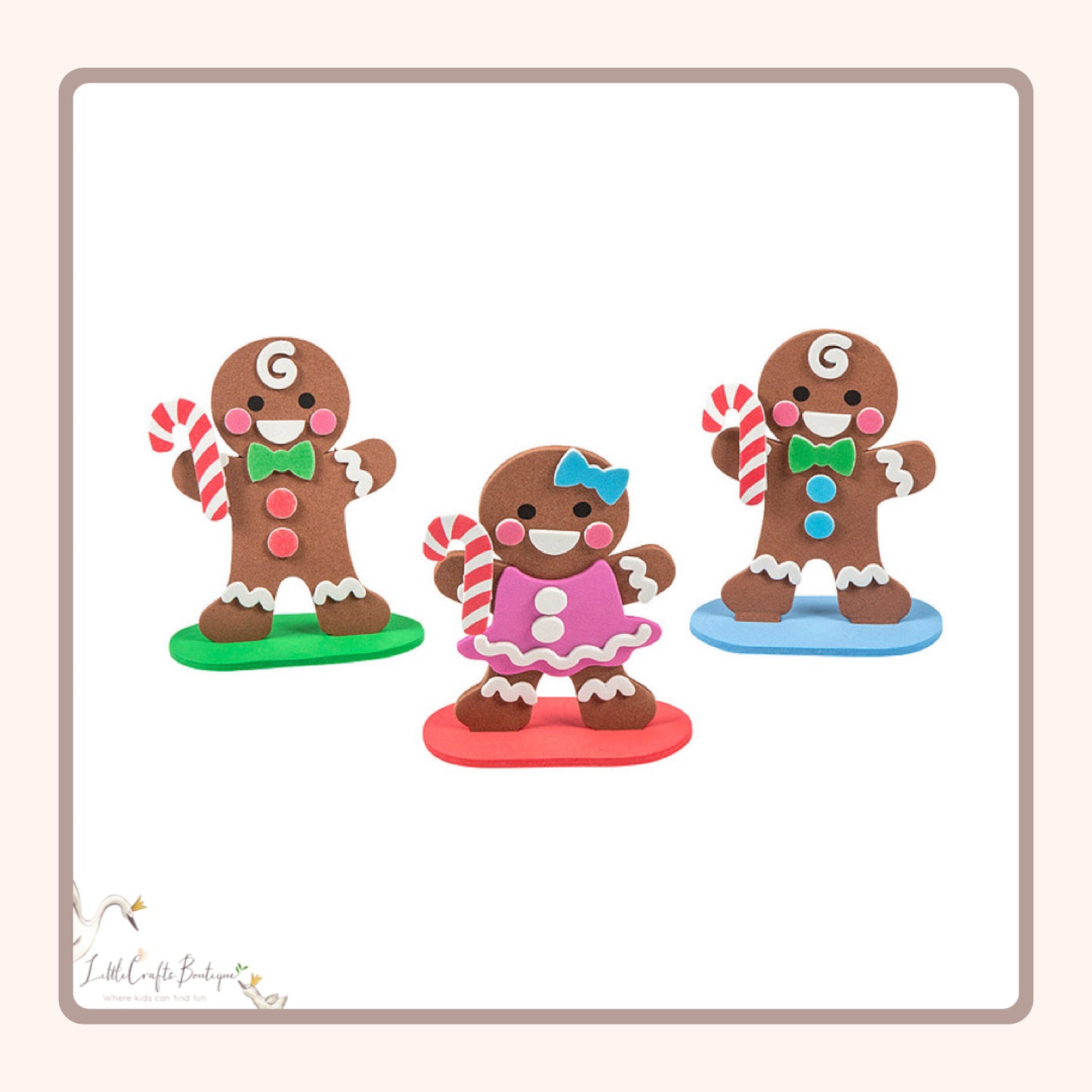 Gingerbread Stand-Up Craft Kit