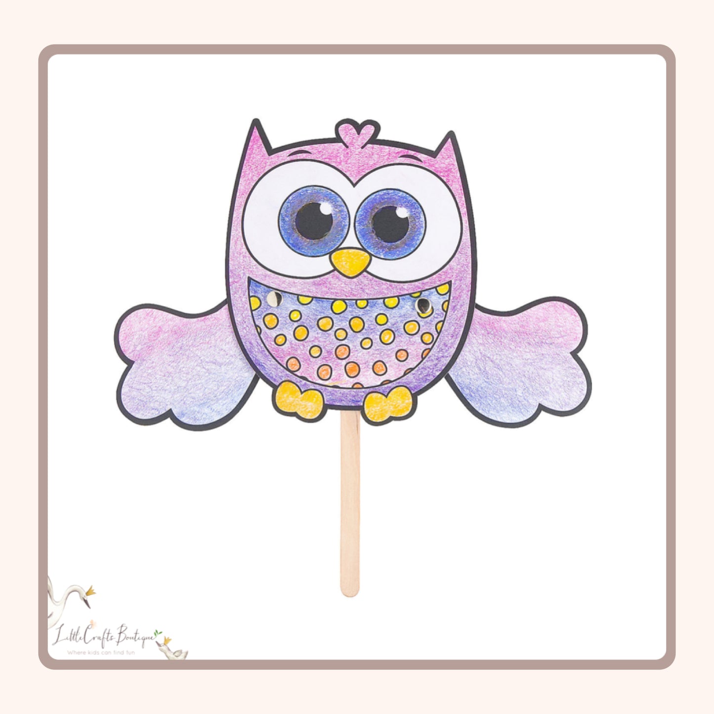 CYO Flapping Owl Craft Kit