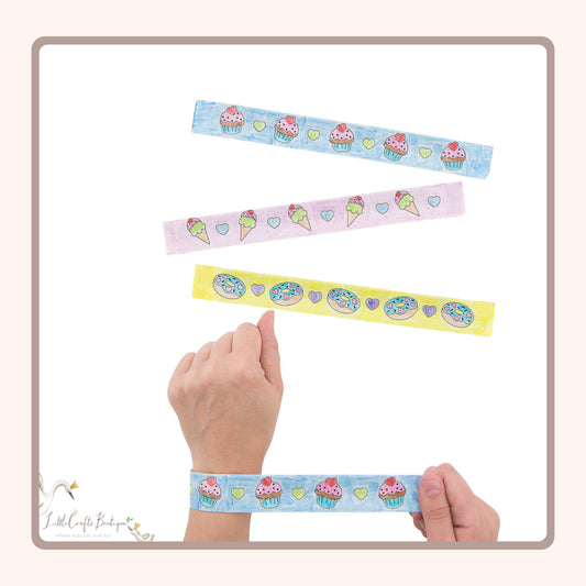 CYO SWEET TREATS SLAP BRACELETS