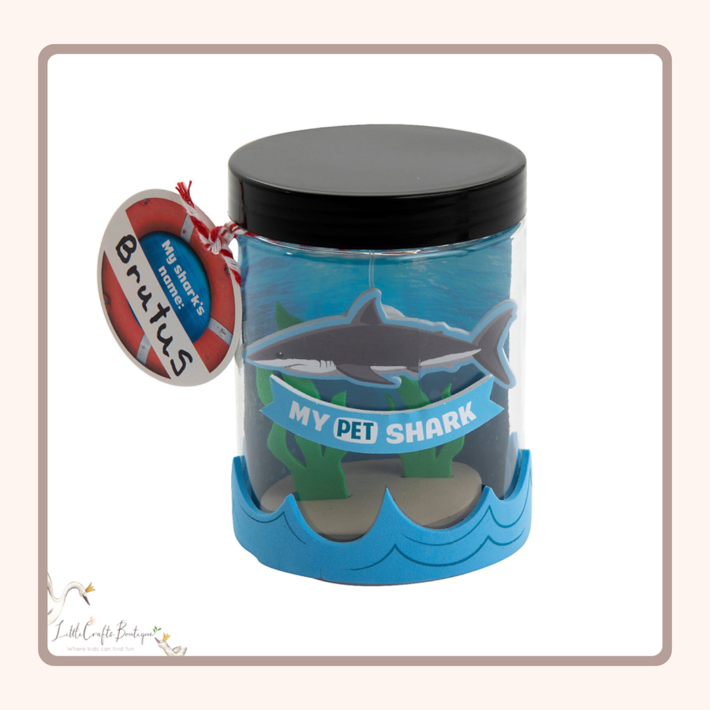 Pet Shark in a Jar Craft Kit -Makes 6