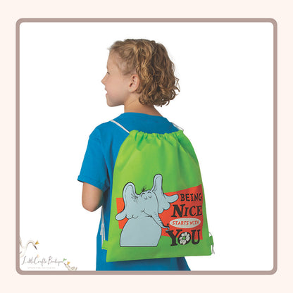 Kindness Drawstring Bag