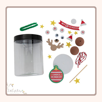 I Caught a Reindeer Jar Craft Kit