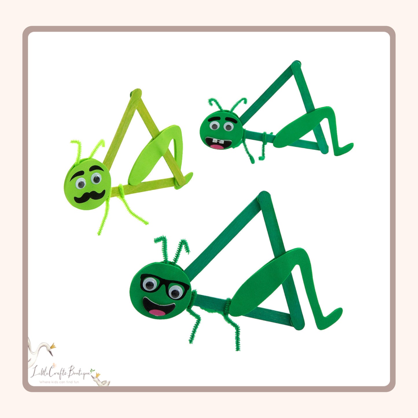 Silly Grasshopper Craft Kit