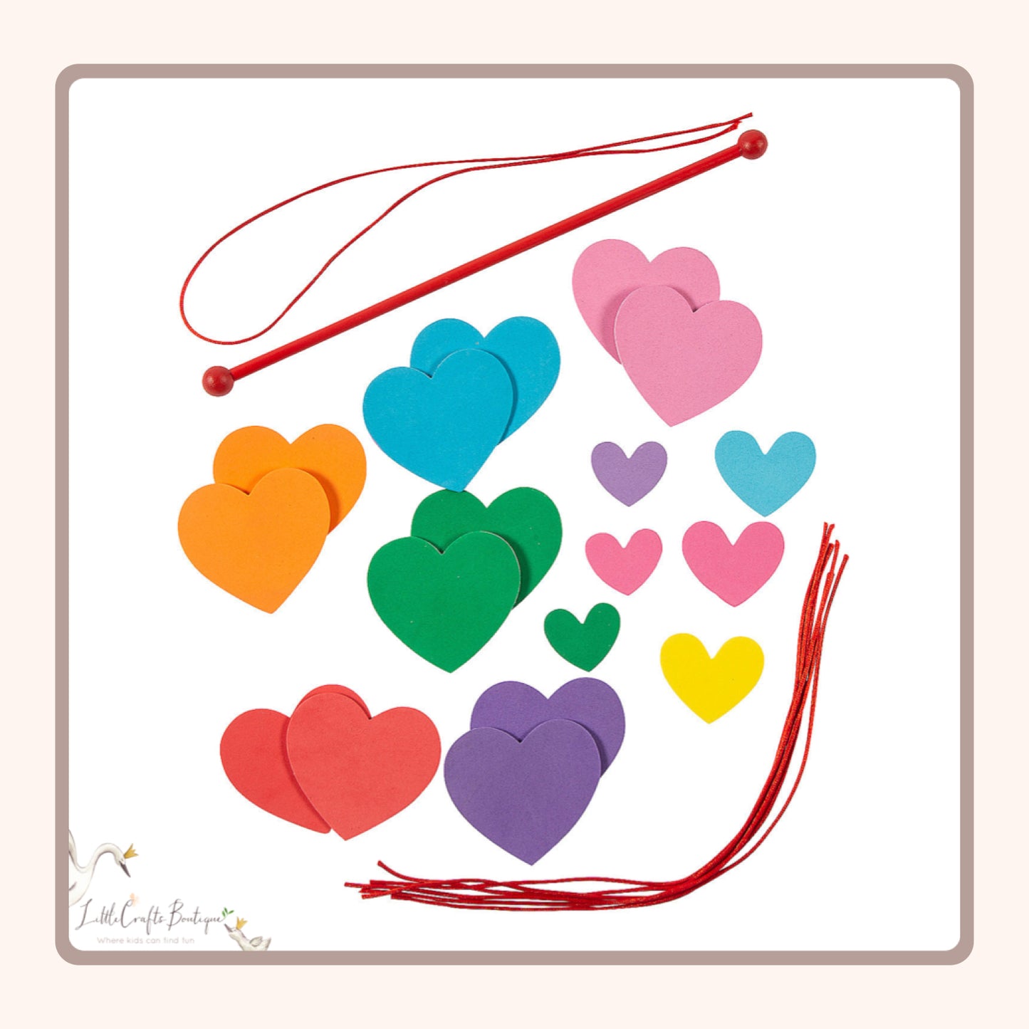 Hanging Heart Craft Kit