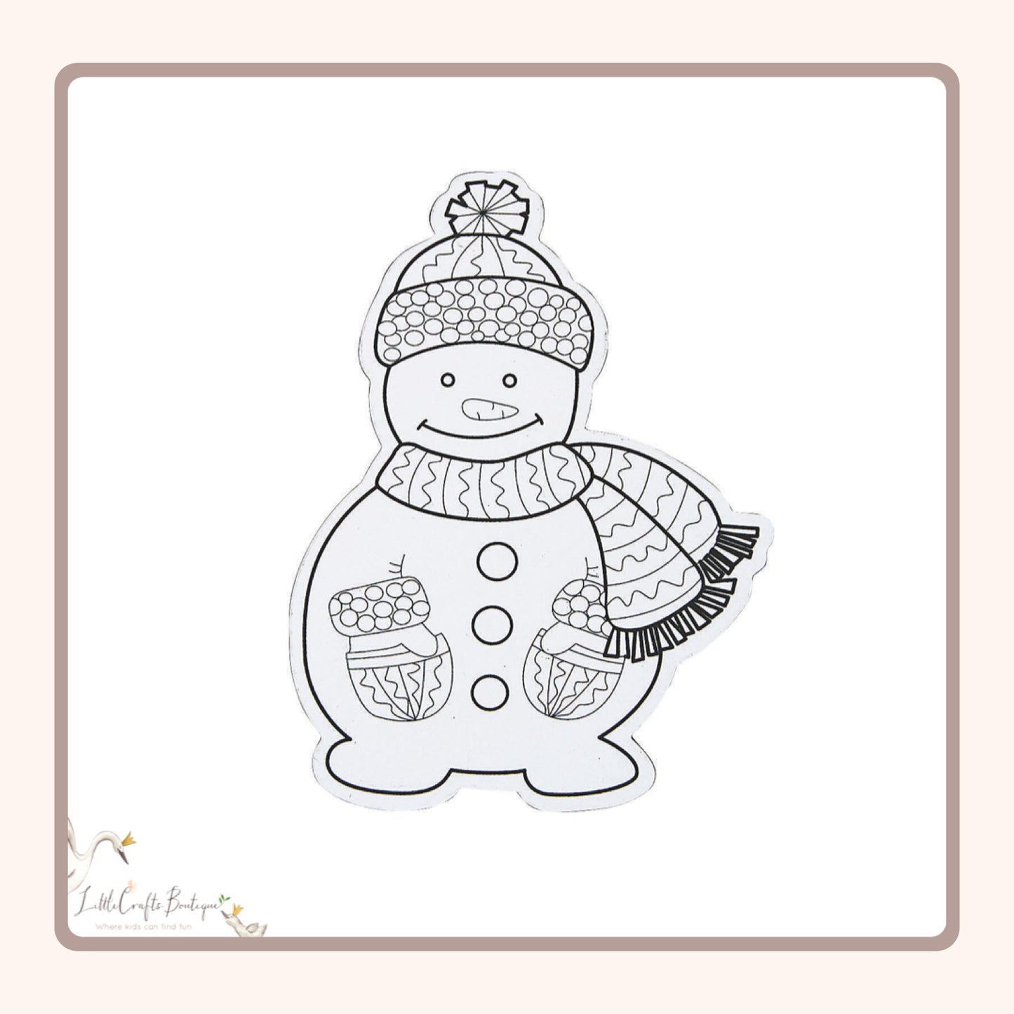 CYO SNOWMAN MAGNET