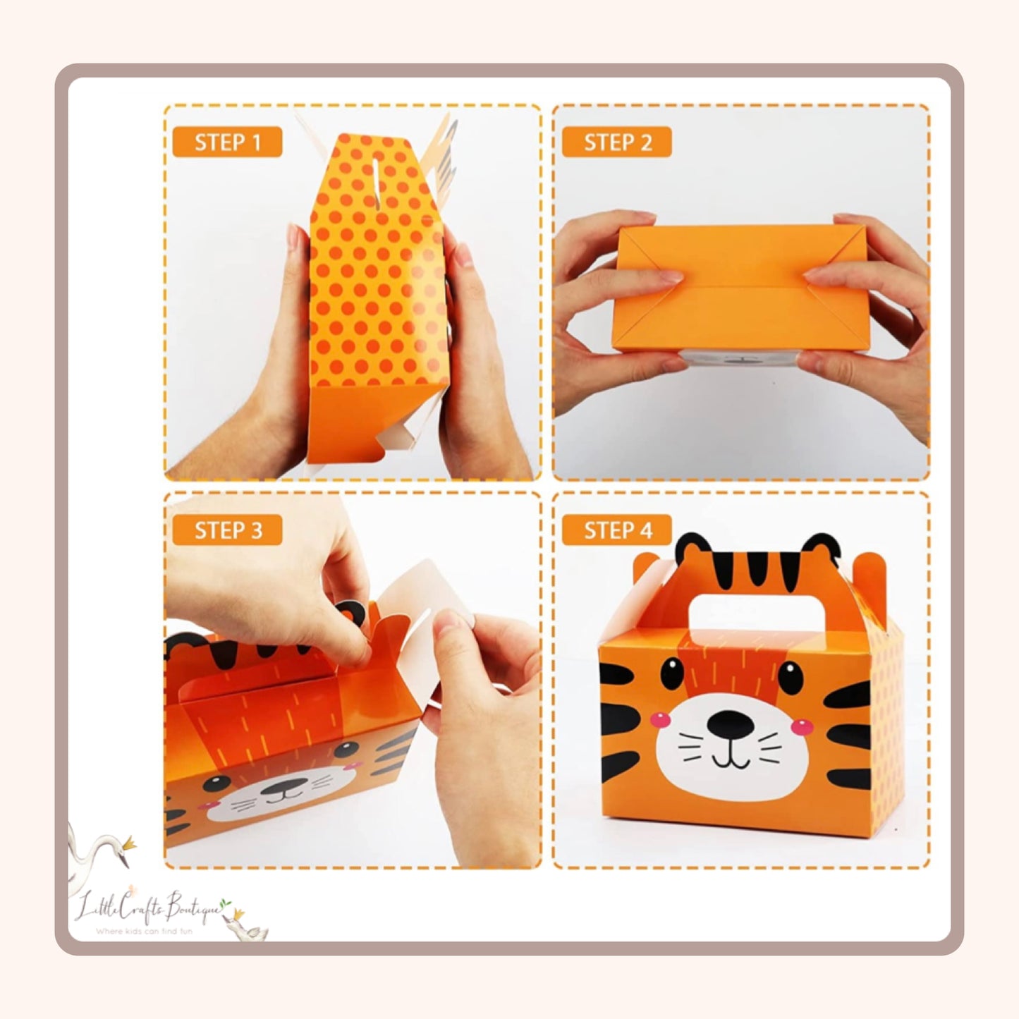 Zoo animal box - 9Pc