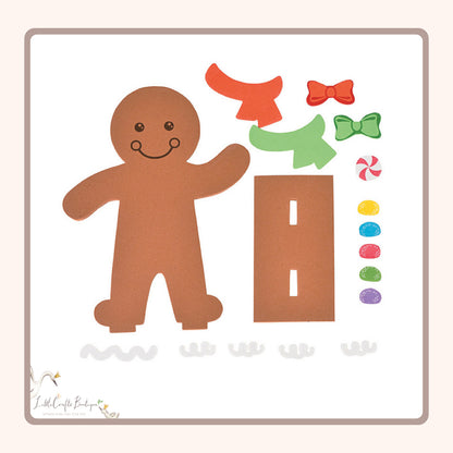 Gingerbread Stand-Up Craft Kit