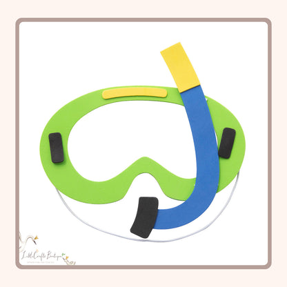 SCUBA MASK CRAFT KIT