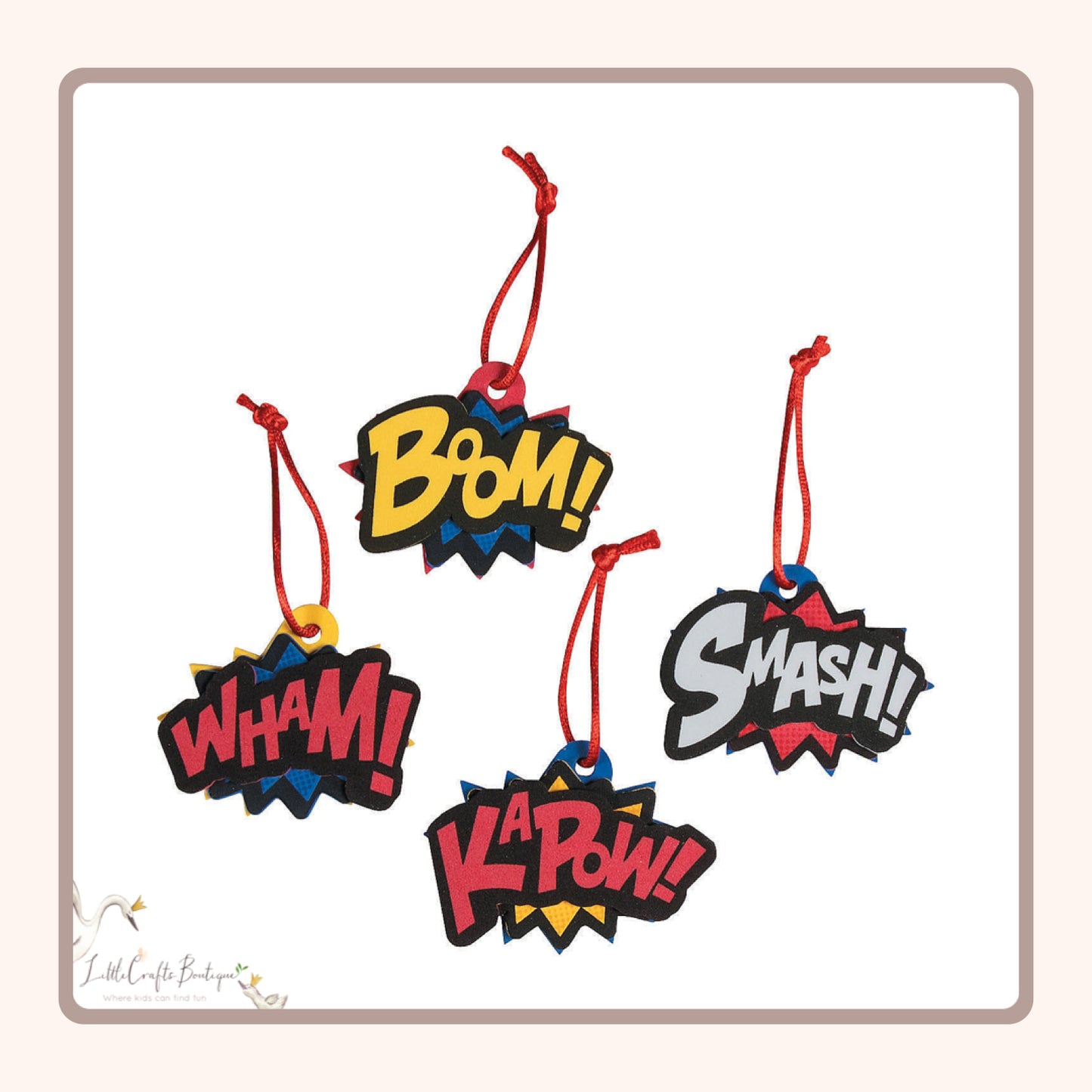 SUPERHERO MEDAL CRAFT KIT