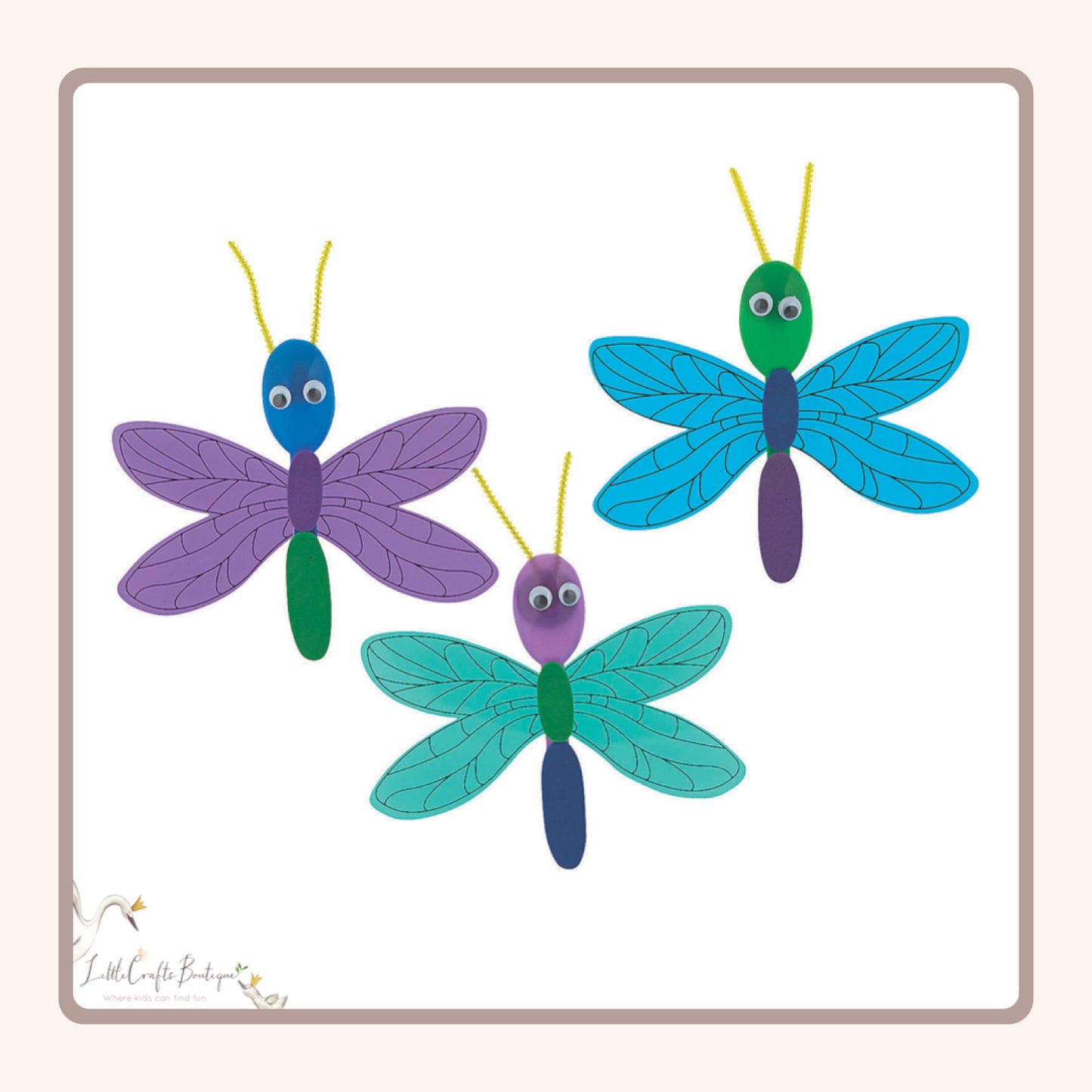 Dragonfly Spoon Craft Kit