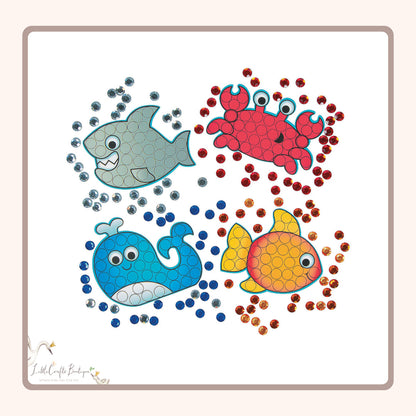 Under the Sea Jewel Mosaic Craft Kit