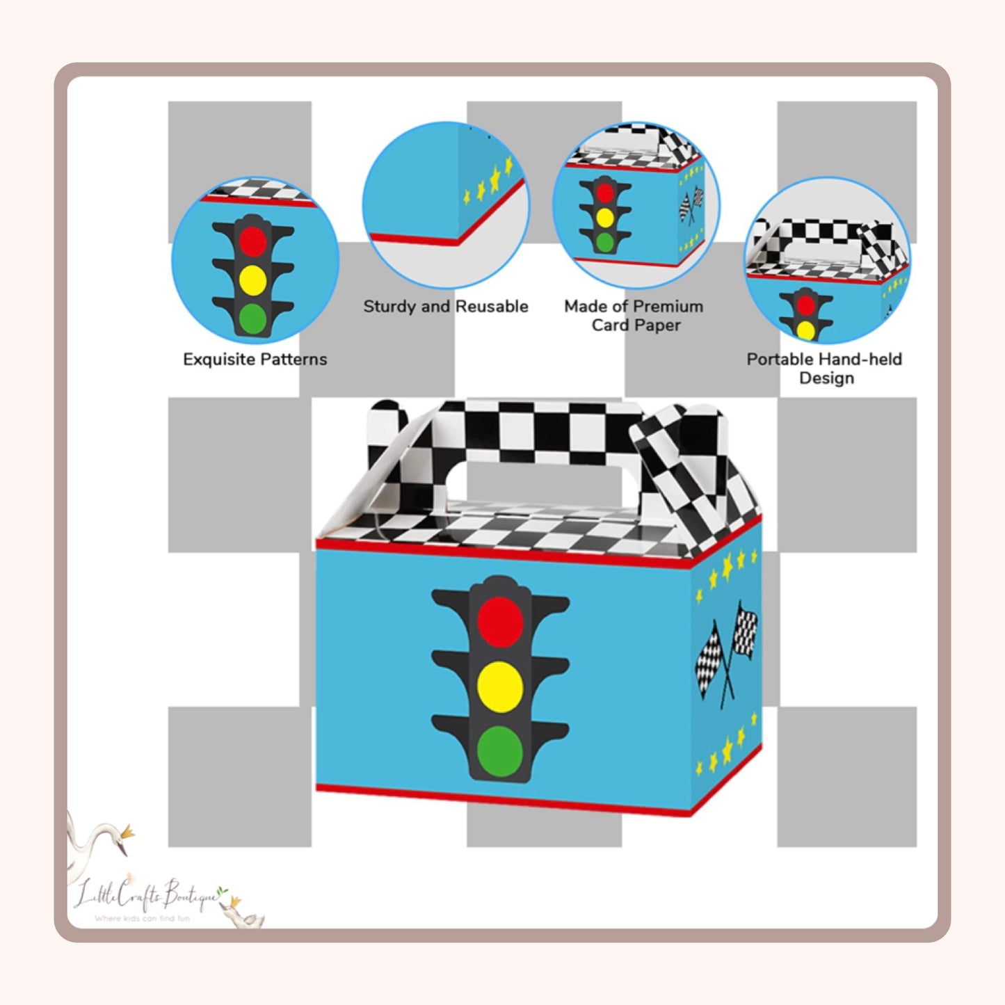 Car racing box - 9Pc