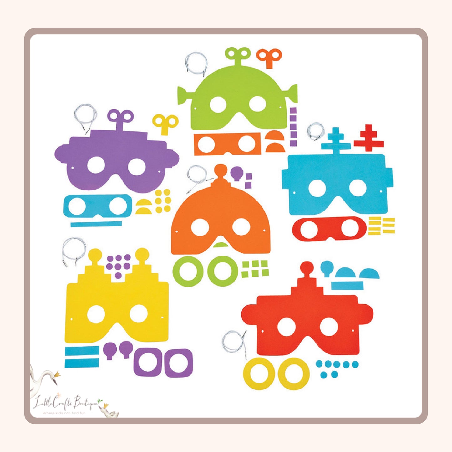 Robot Mask Craft Kit