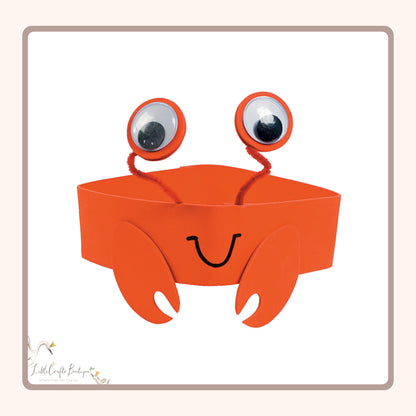 CRAB FOAM HEADBAND CRAFT KIT