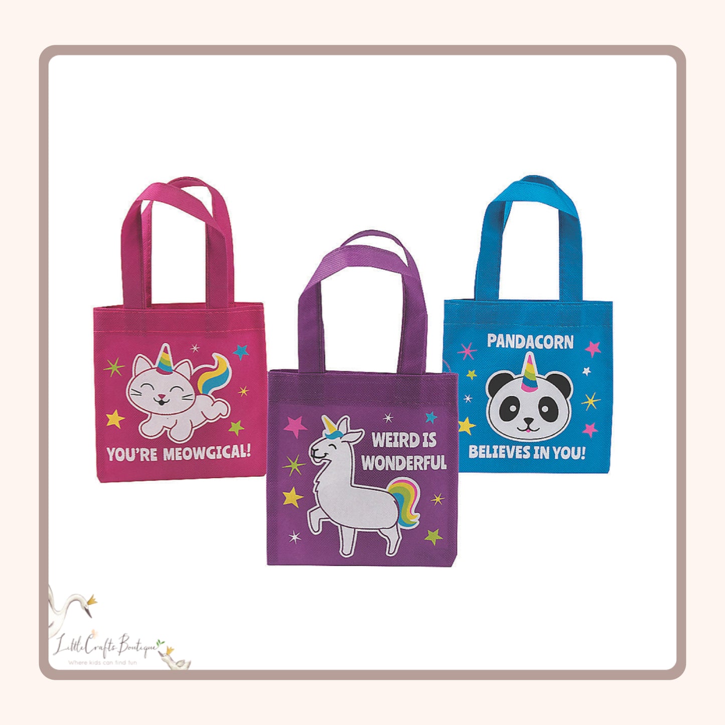 UNICORN MINI TOTE BAGS