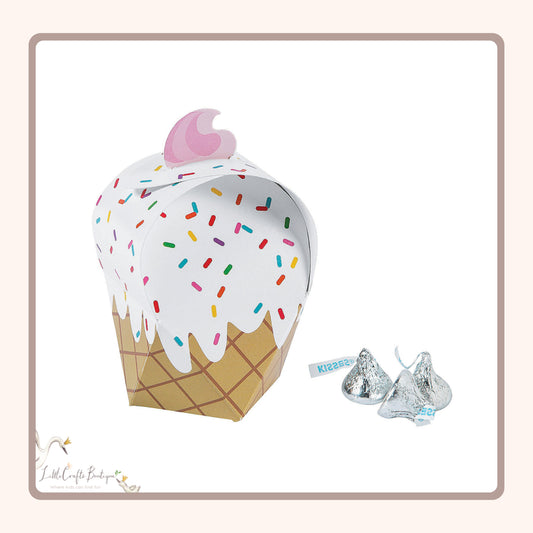 Cupcake Favor Box - 12Pc